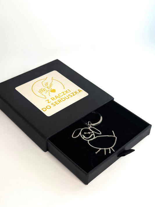 Breloczek z rysunku twojego dziecka